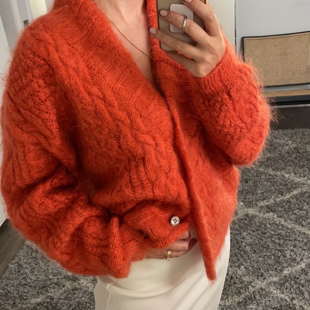 Vintage mohair cardigan